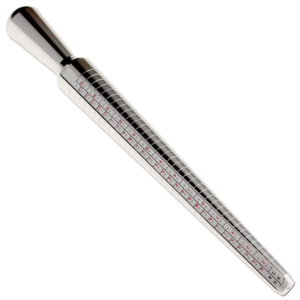 Jewelry Making Ring Mandrel Aluminum Alloy Solid Construction Hammerable