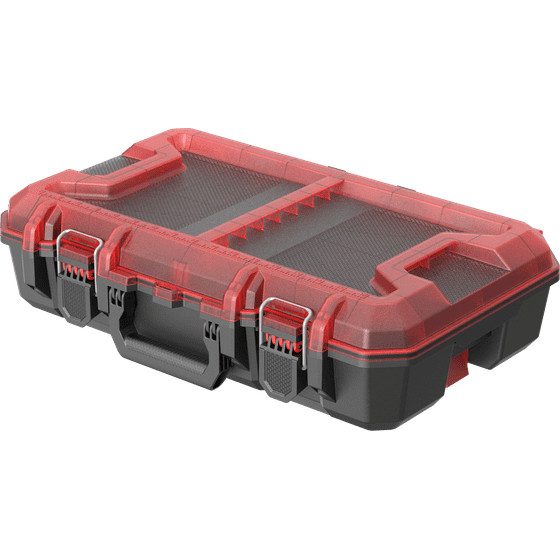 Hyper Stack Heavy Duty 3 Piece Modular Rolling Toolbox System, Black