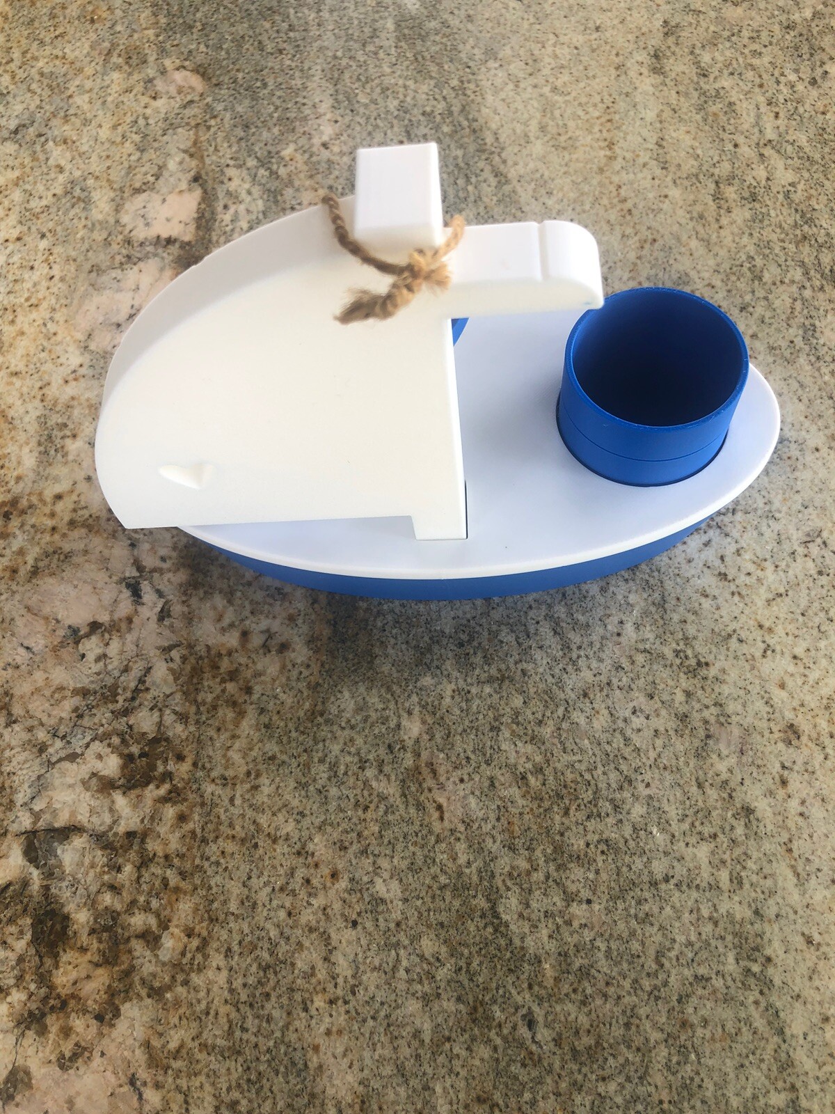 Nautical Themed 3D Printed Toothbrush Holder – Stylish & Functional Bathroom