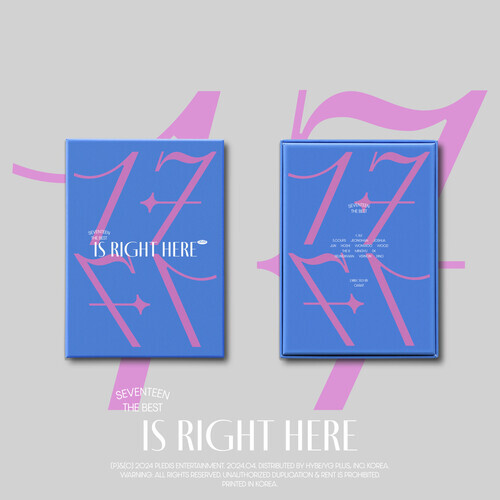 Seventeen (SEE DETAILS) 17 Is Right Here (Dear Ver, CD Album) NEW Free Shipping