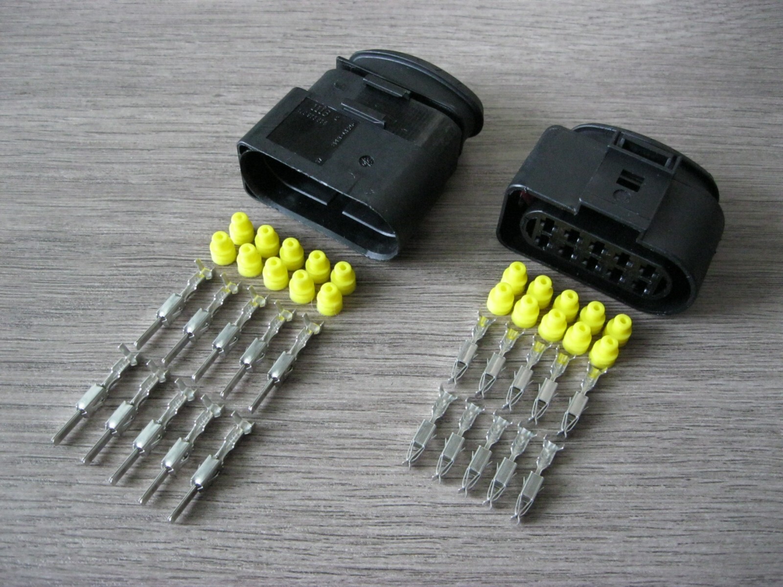For VW AUDI PORSCHE Headlight Wiring Connector Pigtail Plug 1J0973735  1J0973835