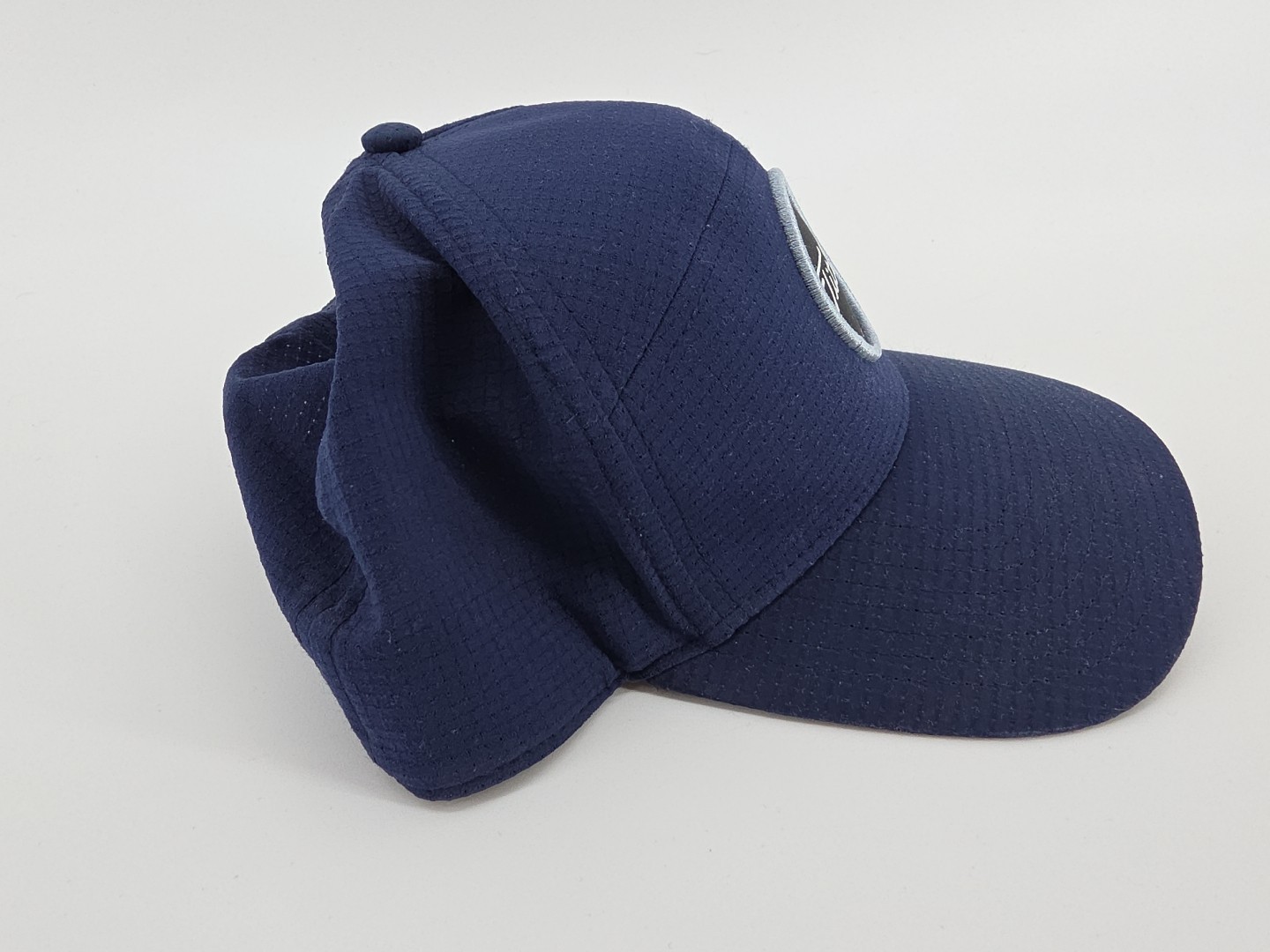Navy Blue - Titleist - Center Puck Adjustable Golf Hat Navy Blue Black Silver