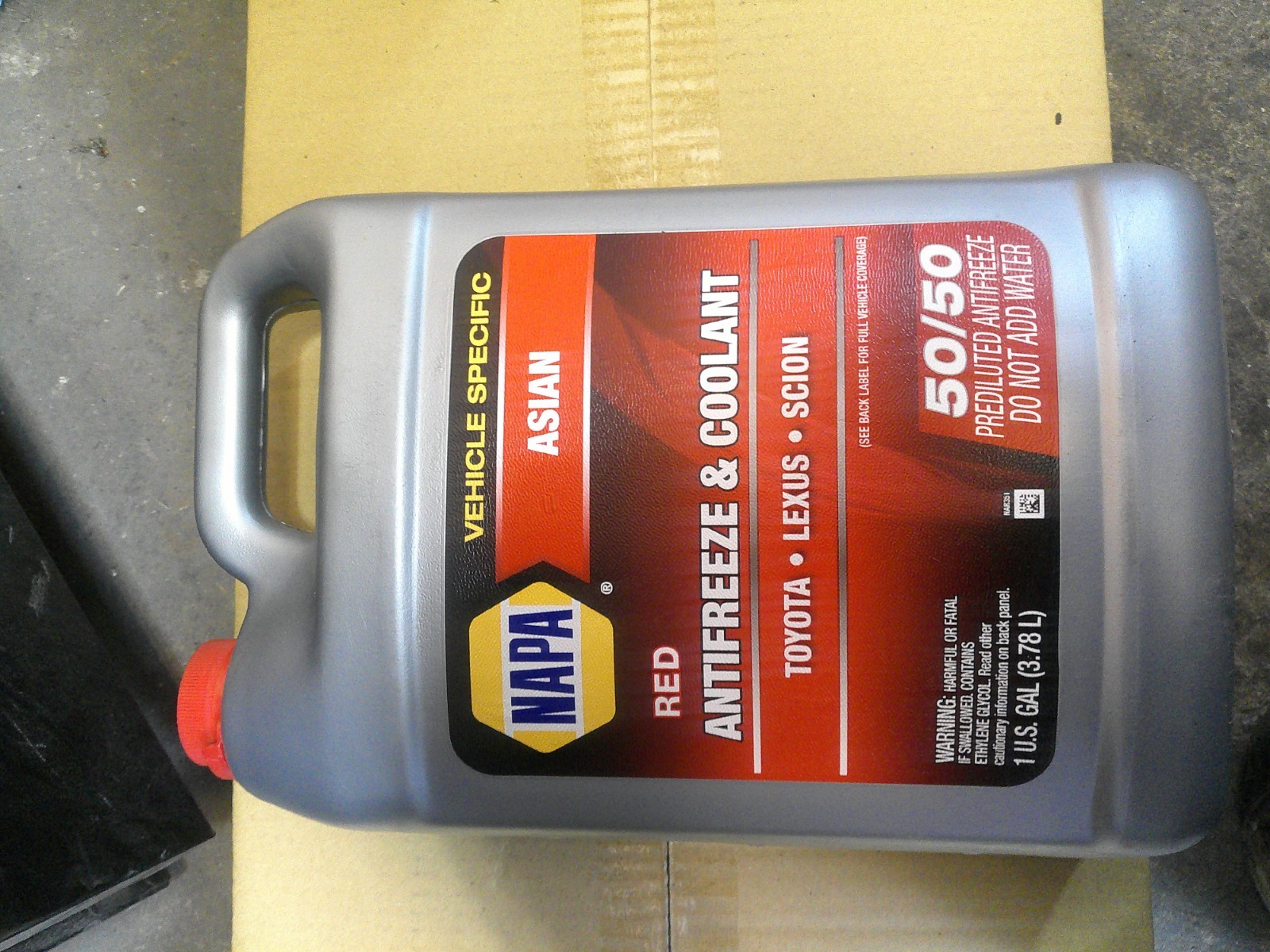 NAPA NARB53 ASIAN ANTIFREEZE & COOLANT
