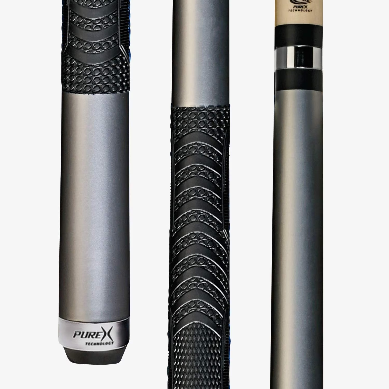 PUREX HXTC14 POOL CUE KAMUI BLK SOFT TIP 11.75 MM WRAPLESS NEW SHIPS FREE CASE 2
