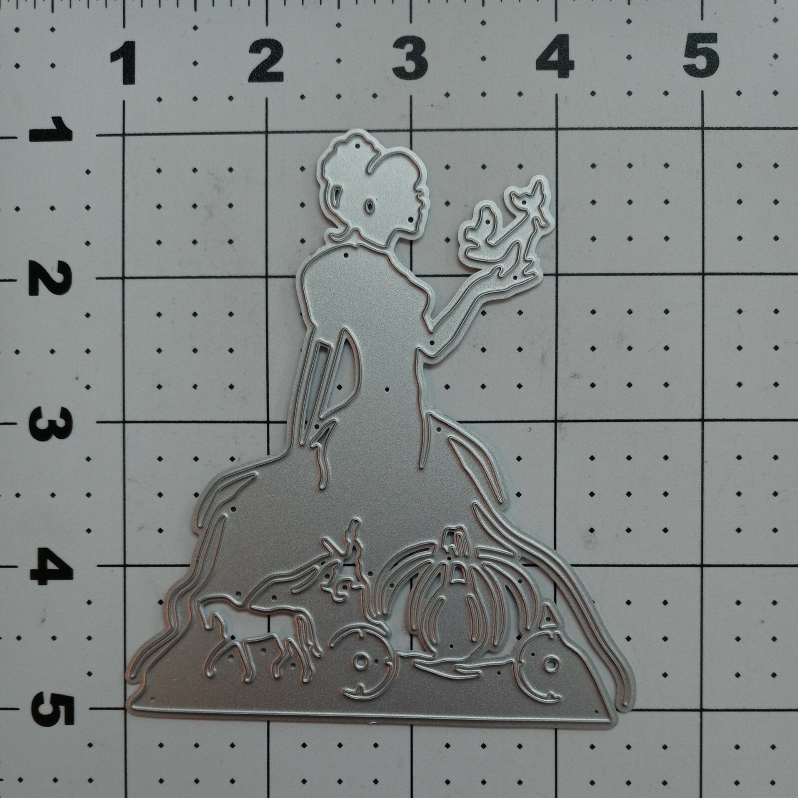 Universal Thin Metal Die Cut Tool Disney Cinderella Ball Glass slipper pumpkin