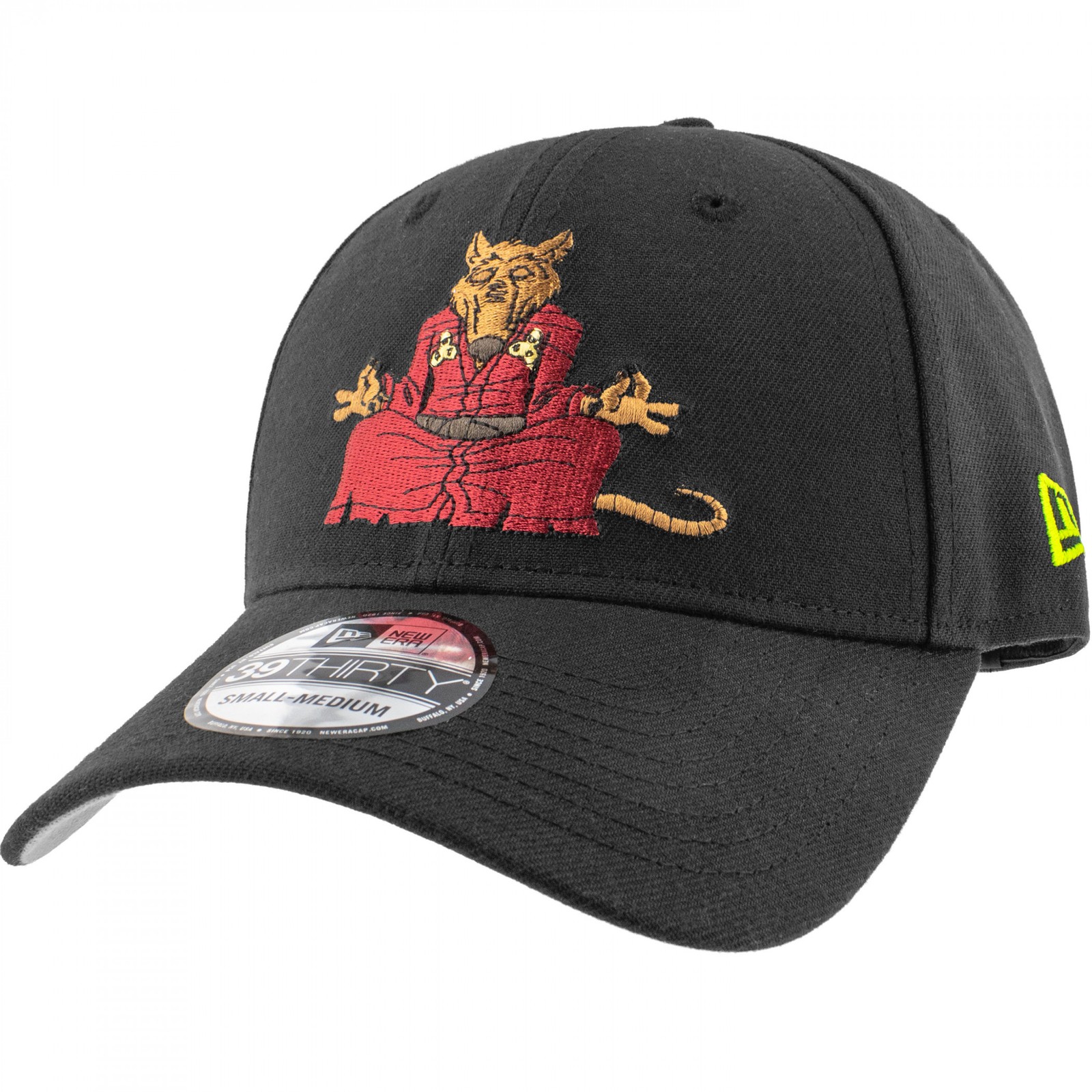 Teenage Mutant Ninja Turtles Splinter New Era 39Thirty Fitted Hat Black