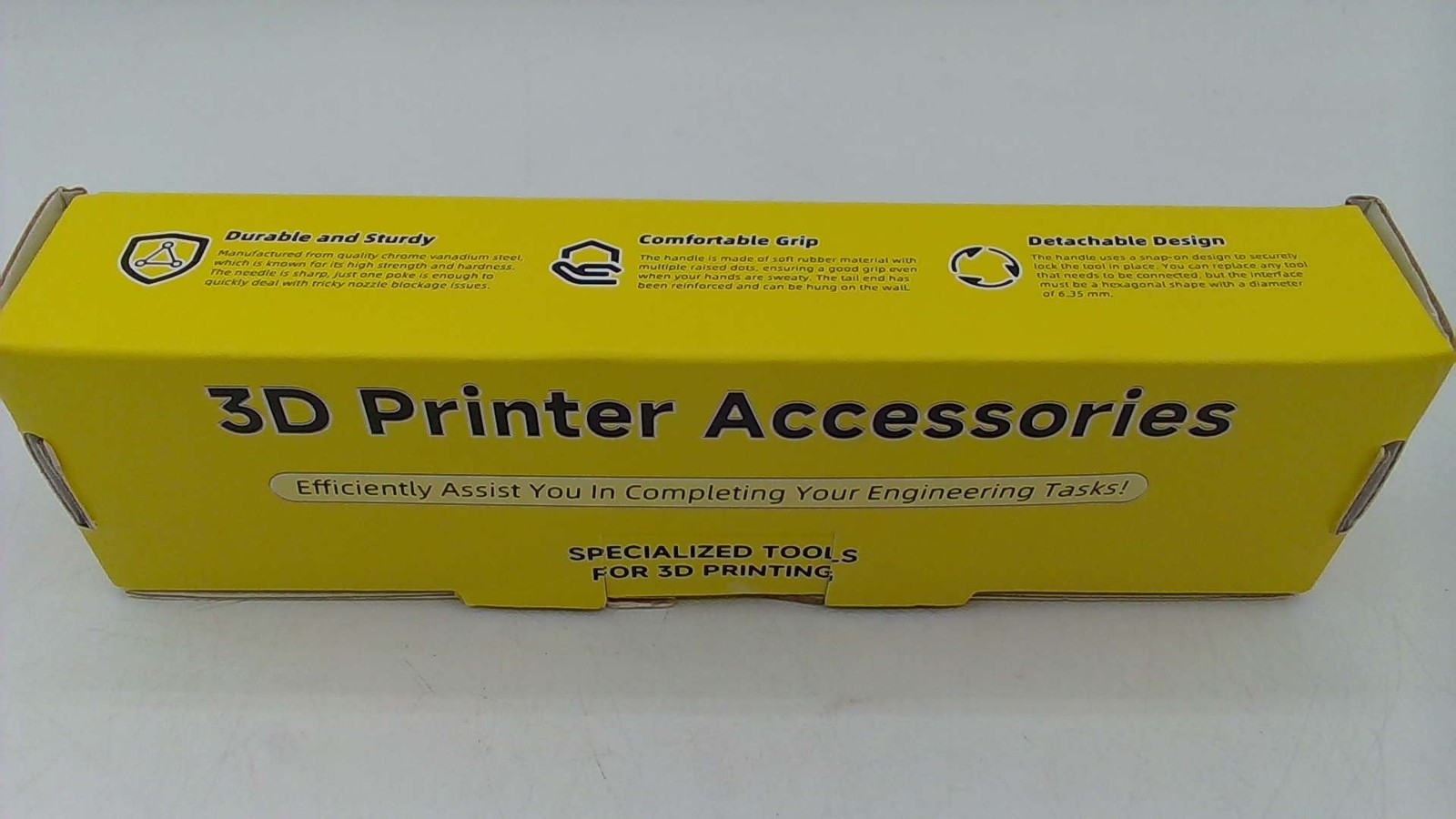 XIFOWE 3D Printer Nozzle Cleaning Kit 0.4mm Yellow