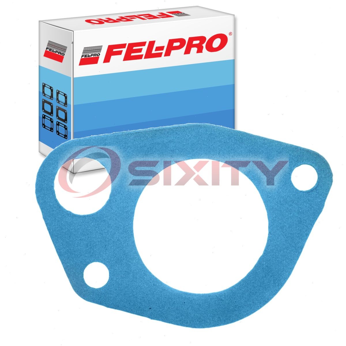 Fel-Pro Engine Coolant Outlet Gasket for 1985-1991 Ford E-250 Econoline Club wq