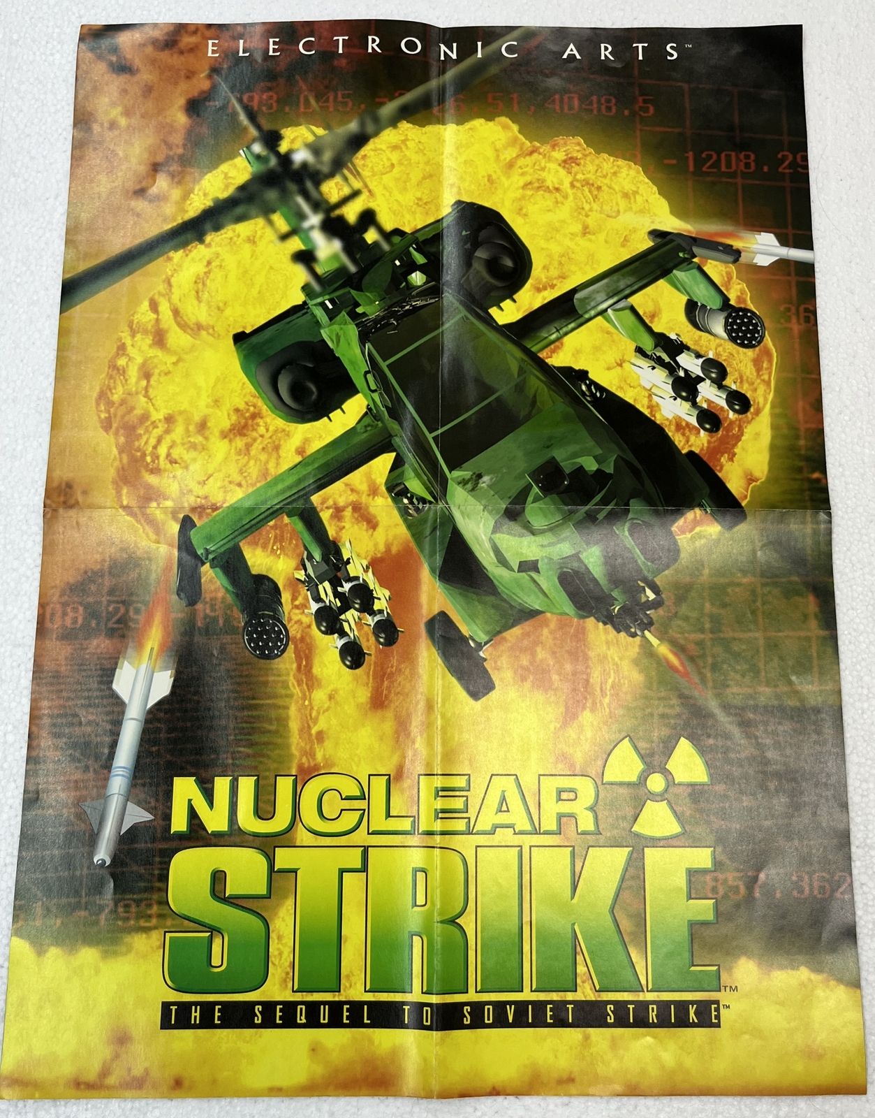 Nuclear Strike 15" x 21" Poster (Sony Playstation) Poster Only
