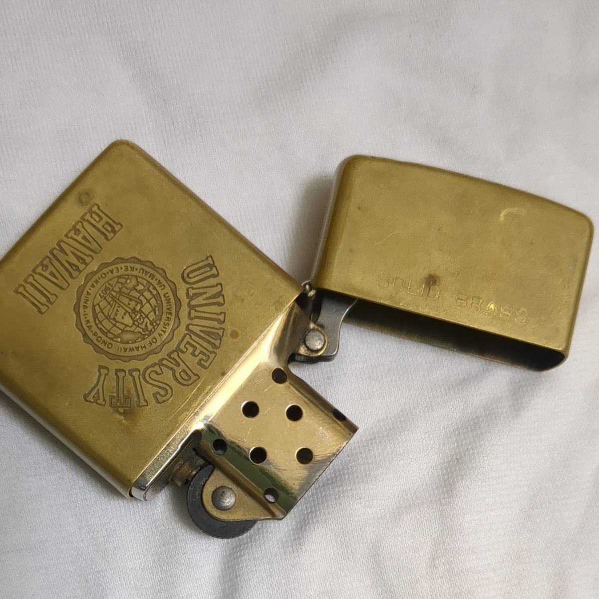 Zippo lighter items Zippo 1932 1990 Solid Brass Hawaii