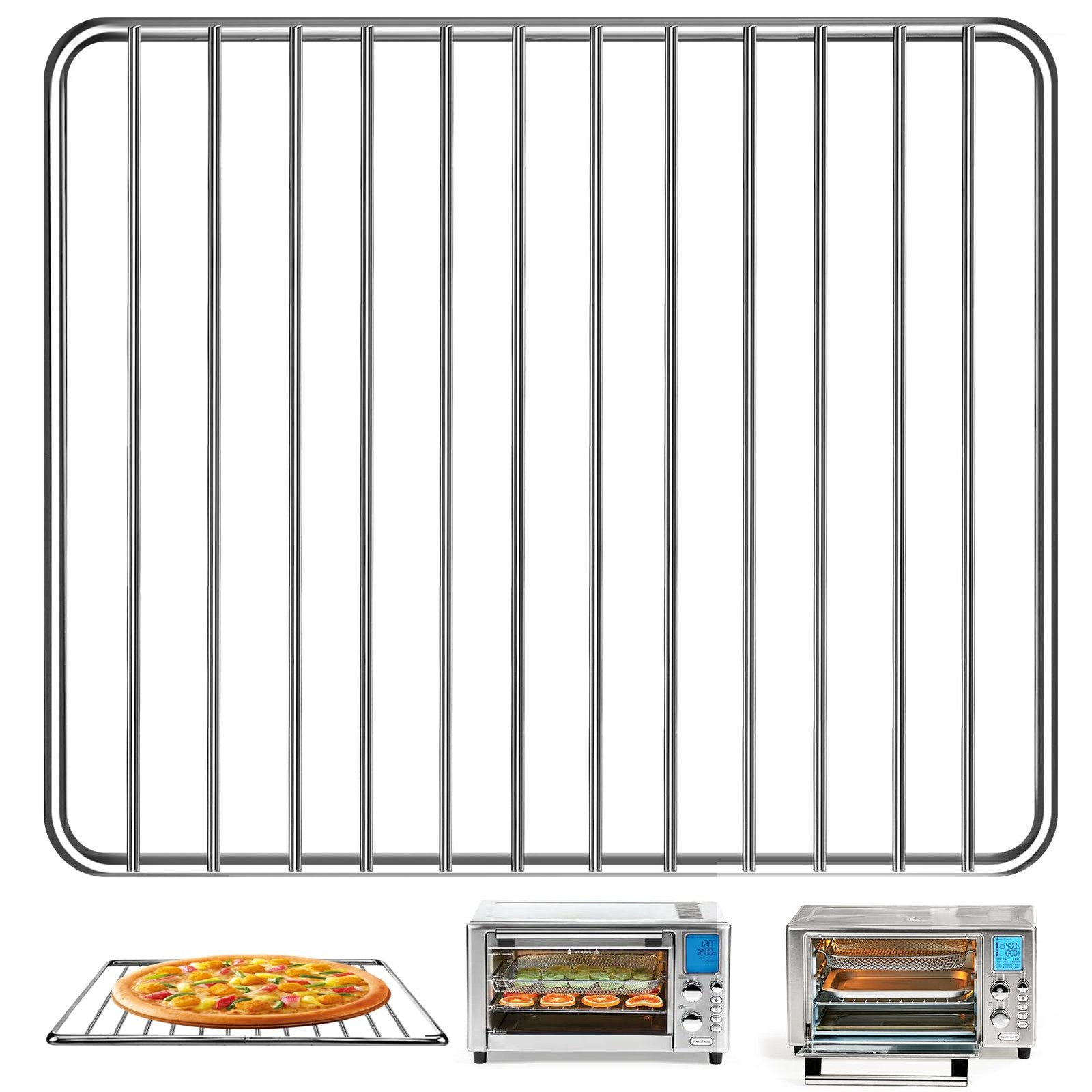 GXF Air Fryer Wire Rack for 12.4''×10'' For Emeril Lagasse Everyday360