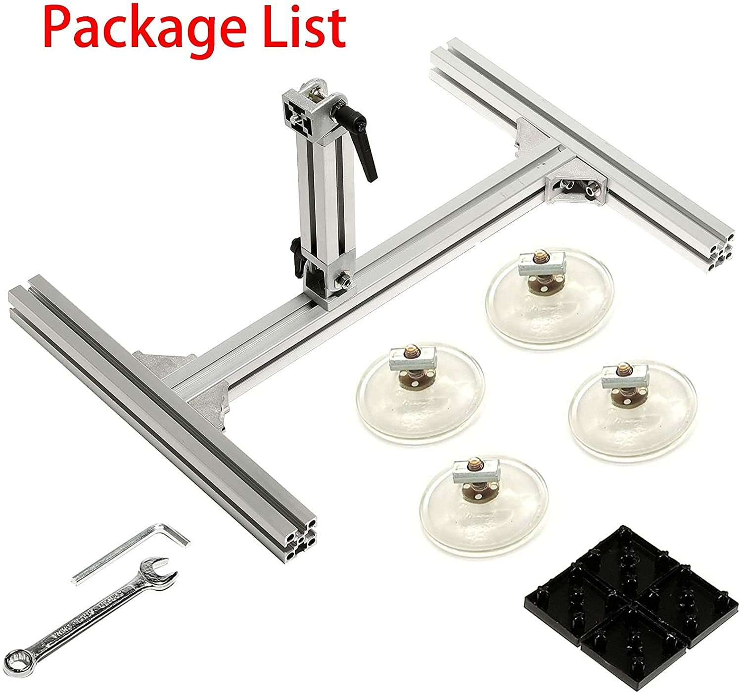 DIY Linear Actuator Stands Aluminium Alloy Pitch Angle Adjustable Motor Bracket
