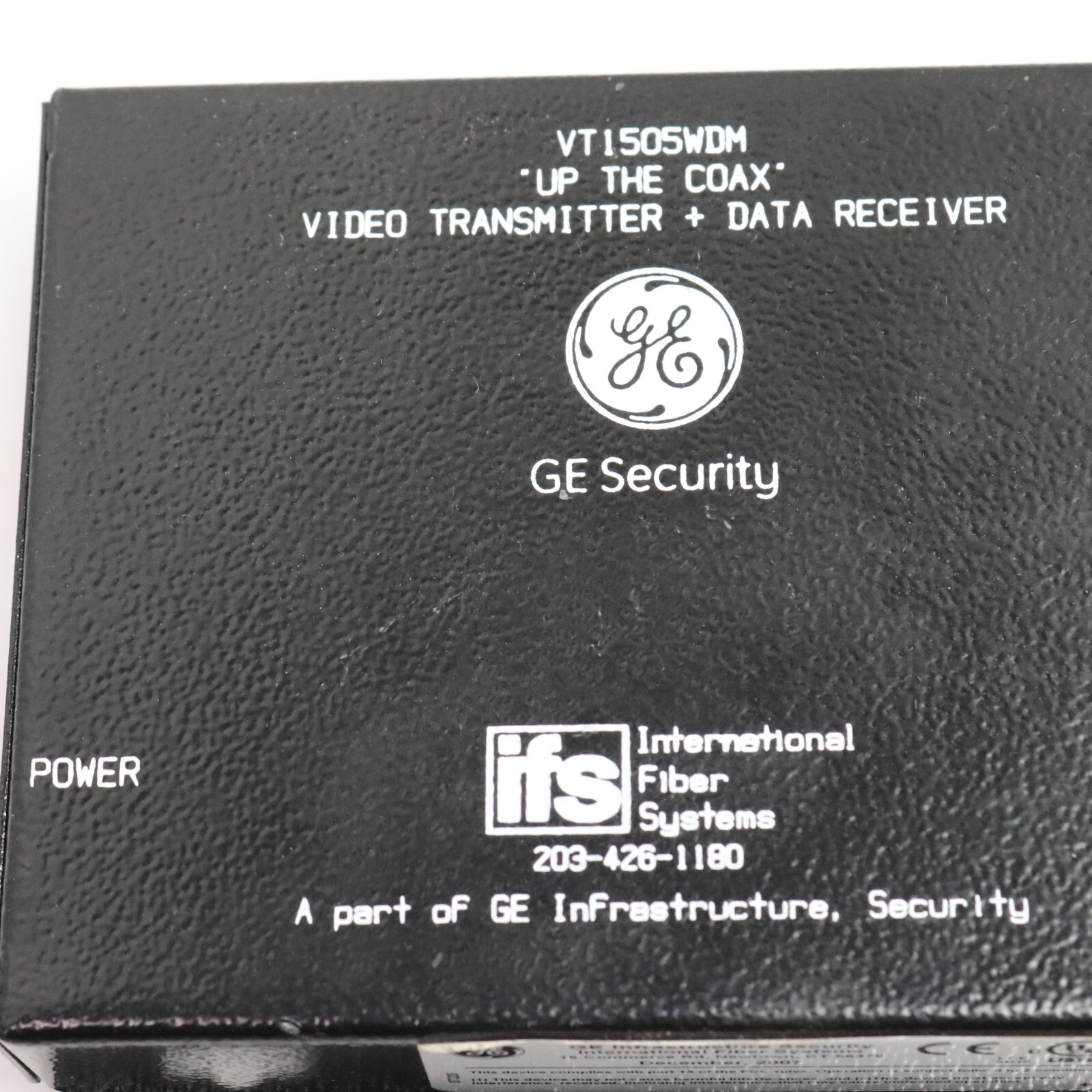 IFS GE Security VT1505WDM Video Transmitter + Data Receiver