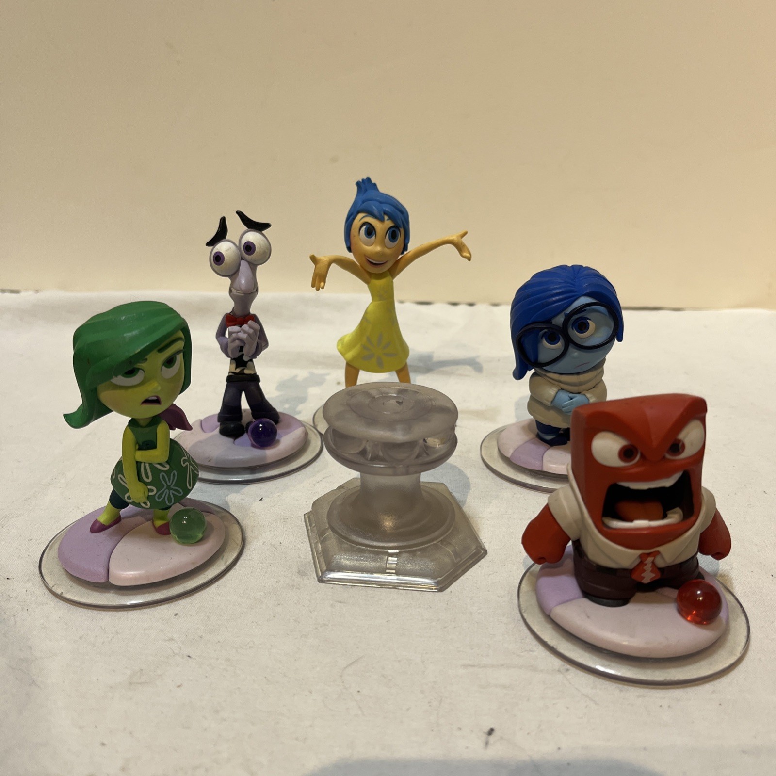 Disney Infinity Inside Out Figures Set of 6 – Joy Sadness Anger Fear Disgust
