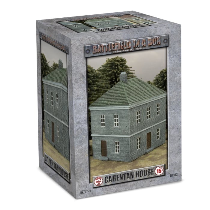 Flames of War Battlefield in a Box European House Carentan Terrain FOW BB152
