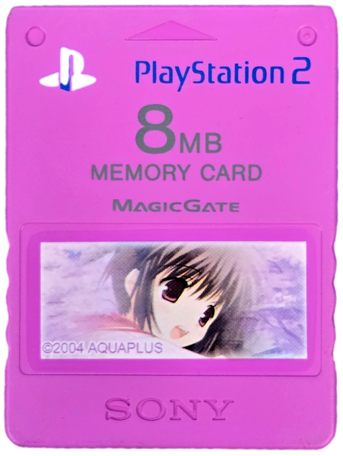 To Heart 2 Magic Gate PS2 Memory Card PlayStation 2