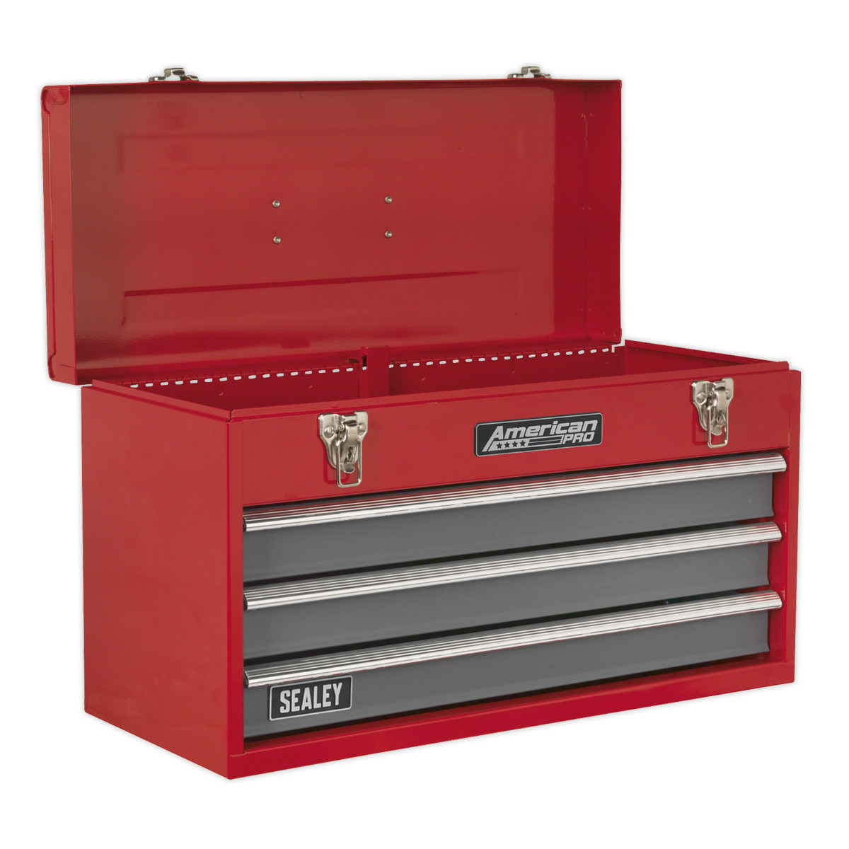 Sealey American PRO� Tool Chest 3 Drawer Red/Grey AP9243BB