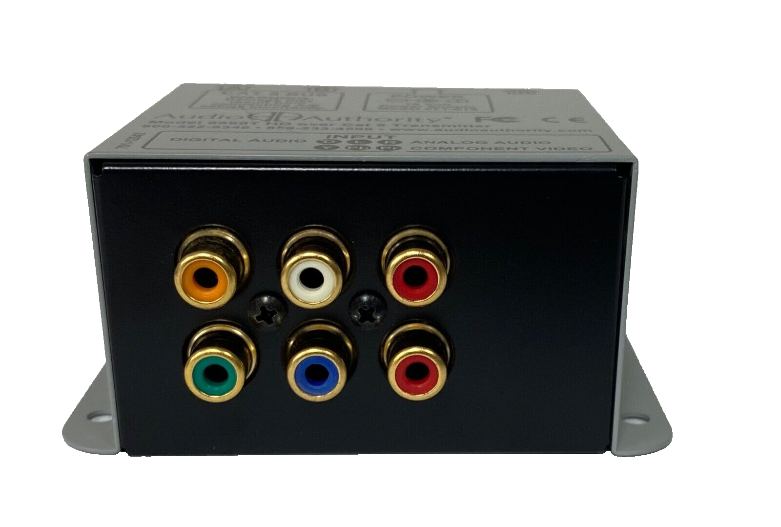 AUDIO AUTHORITY 9880T- 1x1 Dual Cat5 Comp AV Ext/Txt-Pwr Cord-Pre Owned-Exc Cond