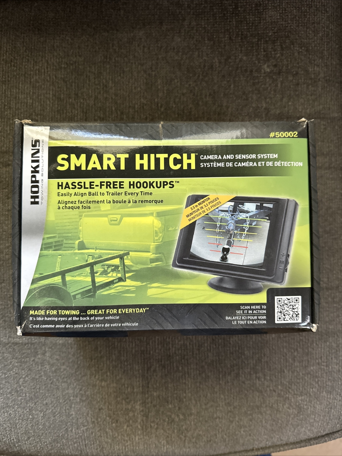 Hopkins Smart Hitch Camera Sensor Back Up New (Open Box)