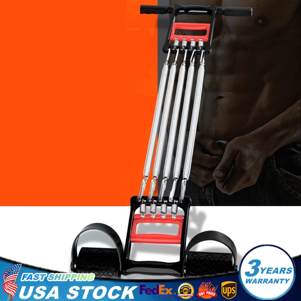 3 In 1 For Home Fitness Equipment Spring Exerciser Chest Expander Puller Pull-up