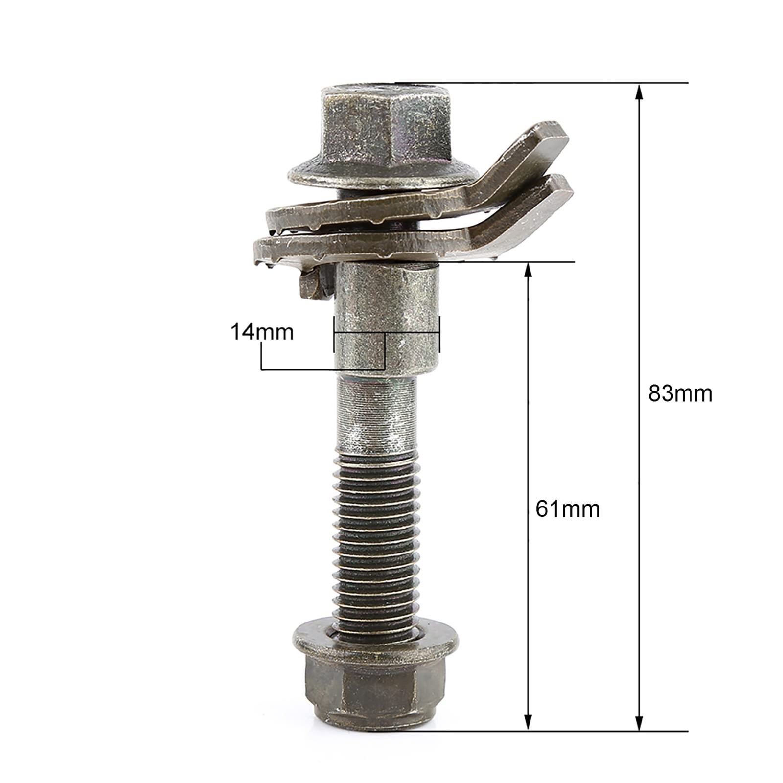 4 Pcs 14mm Camber Bolts Adjustable Wheel Alignment Camber Kit
