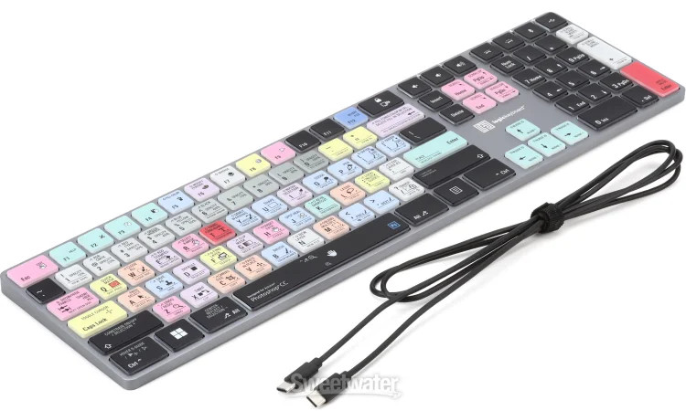 LogicKeyboard Titan Wireless Backlit Keyboard for Adobe Photoshop - Windows