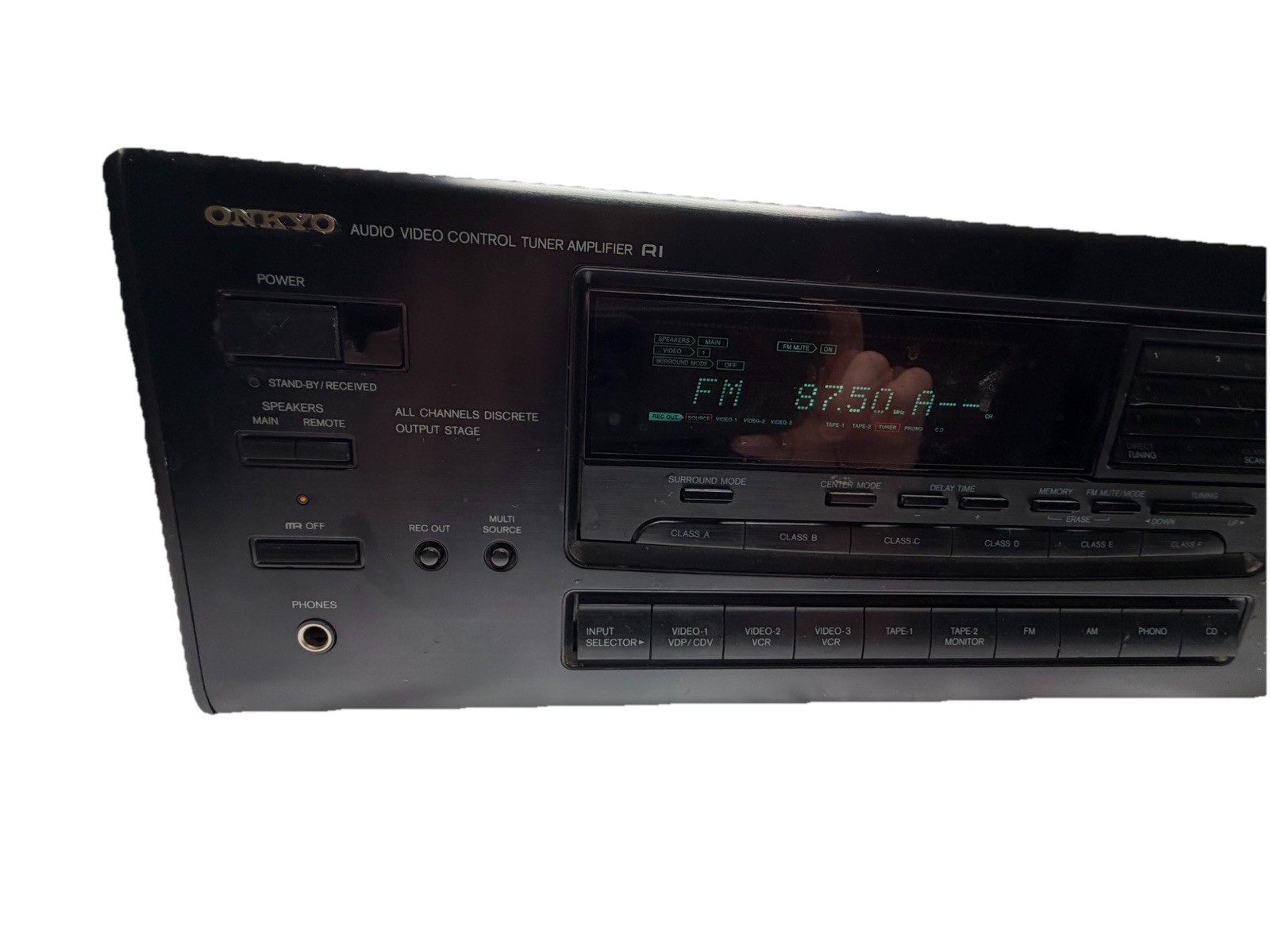 Onkyo TX-SV515 Pro Receiver Audio Video Control Tuner Amplifier Tested Working