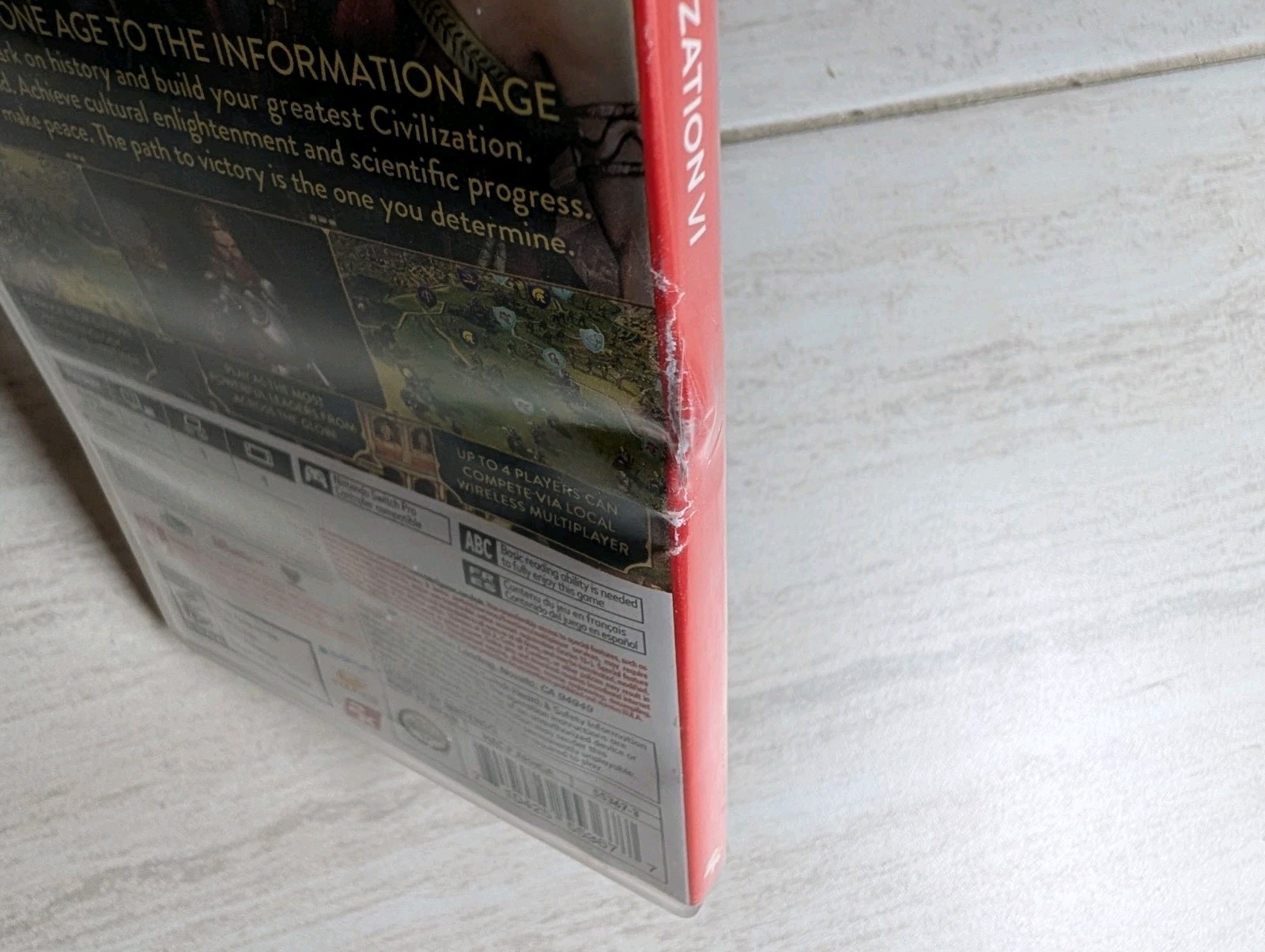 NO GAME Sid Meier's Civilization VI Nintendo Switch Case