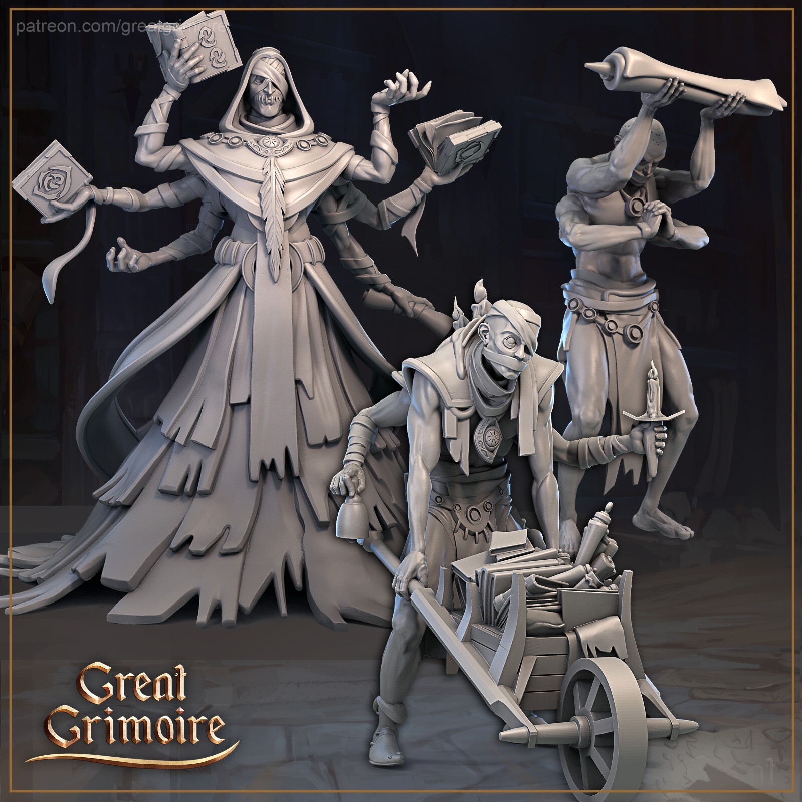 Keepers of the Secret Library, Great Grimoire, Halls of the Secret Sand Library