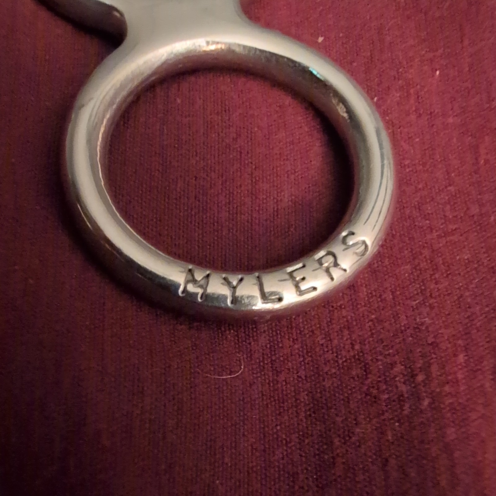 5." Myler 3 Ring Low Port Comfort Snaffle Combo Bit NWT