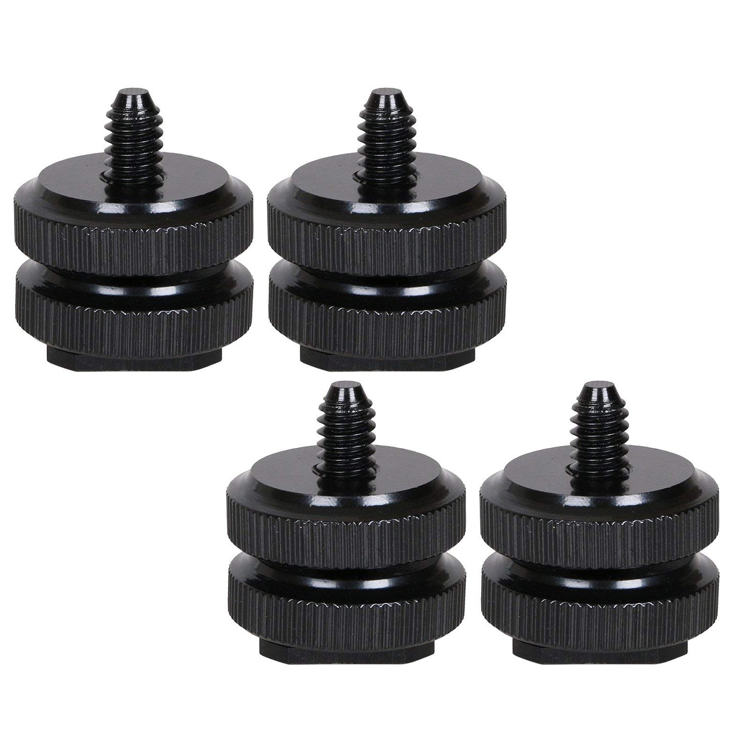 Camera Hot Shoe Mount to 1/4inch-20 Tripod  Adapter,Flash Shoe Mount4623