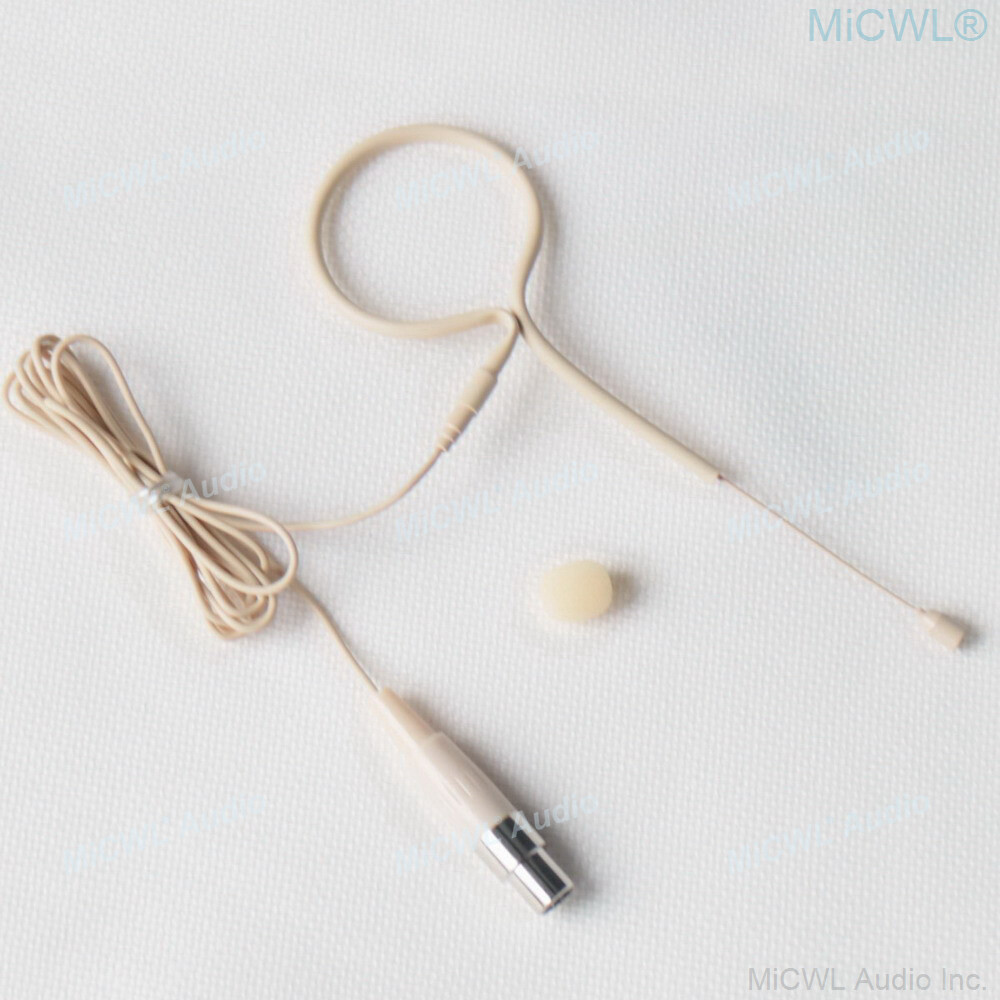 Omnidirectional Headset Microphone For MiPro Wireless Transmitter Single Ear Mic