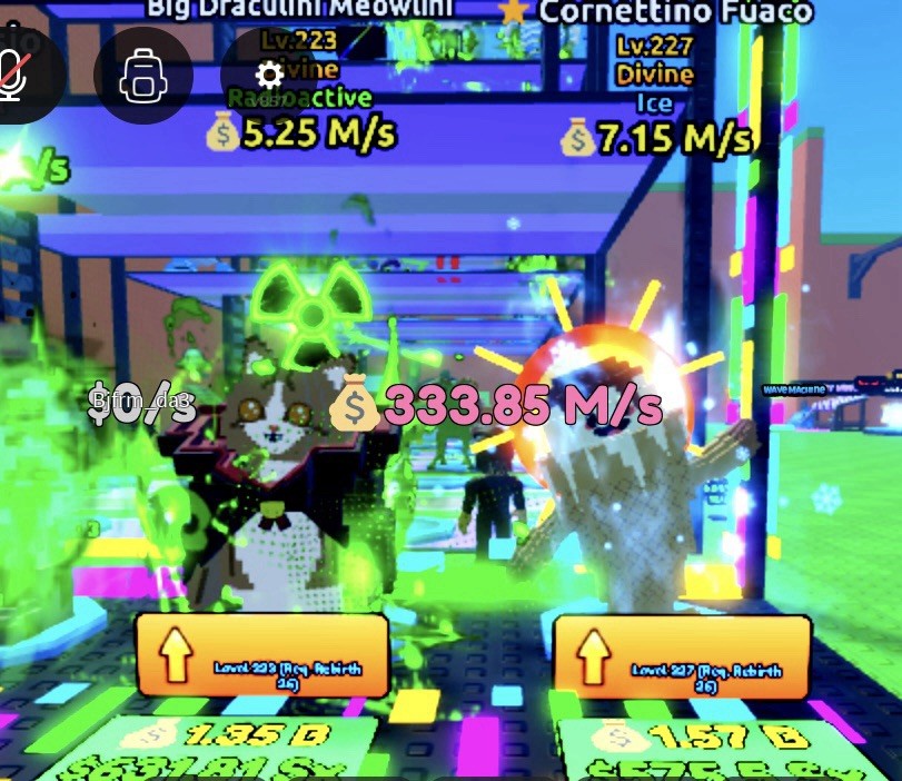 Big  draculini meowlin and cornettino fuaco