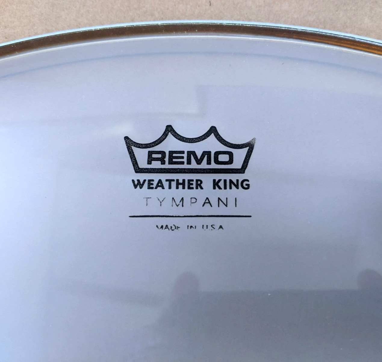 Remo Weather King Timpani Head - 2308 Hazy (23.5" Flesh Hoop O/D) NOS
