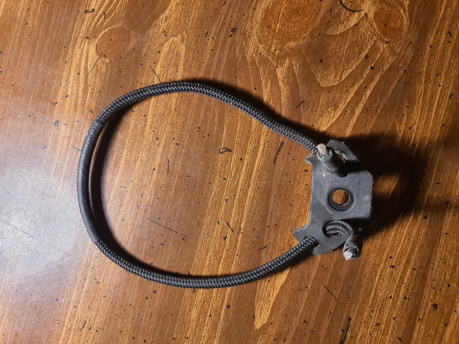 Black Archery Stiff Cord Wristsling