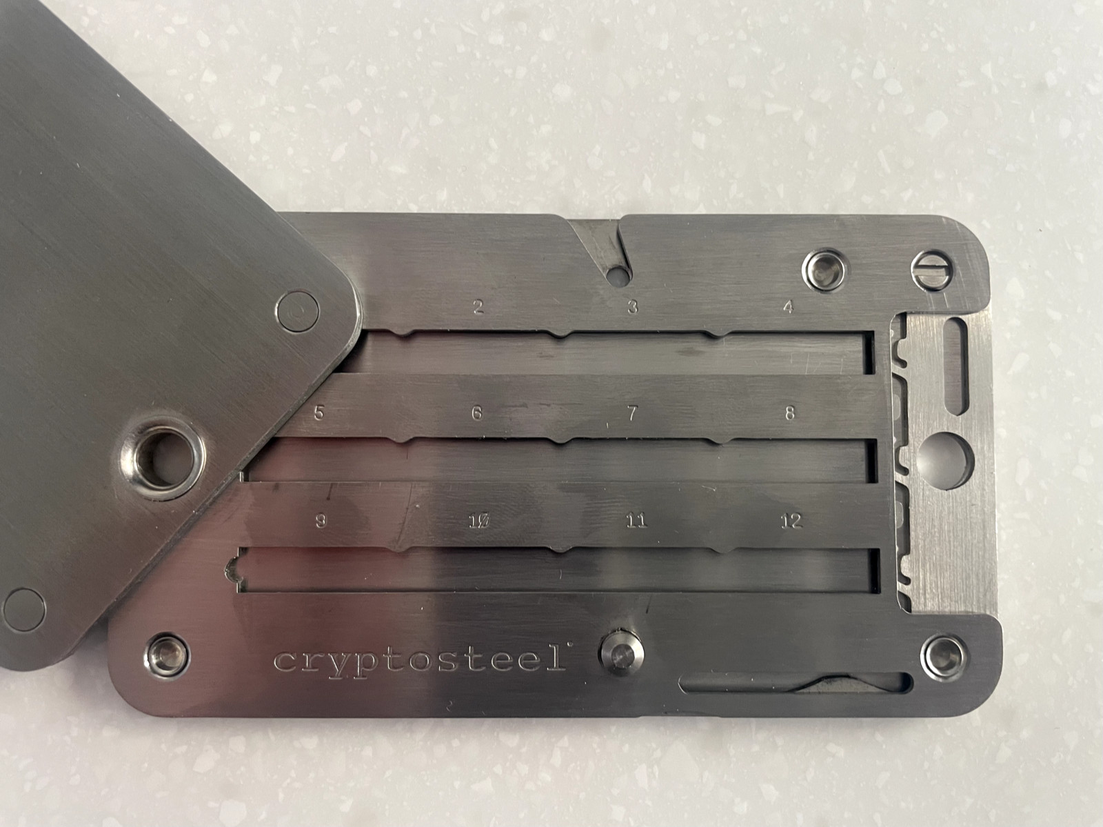 Original Cryptosteel Cassette - 24-Word Steel Wallet Backup Solution