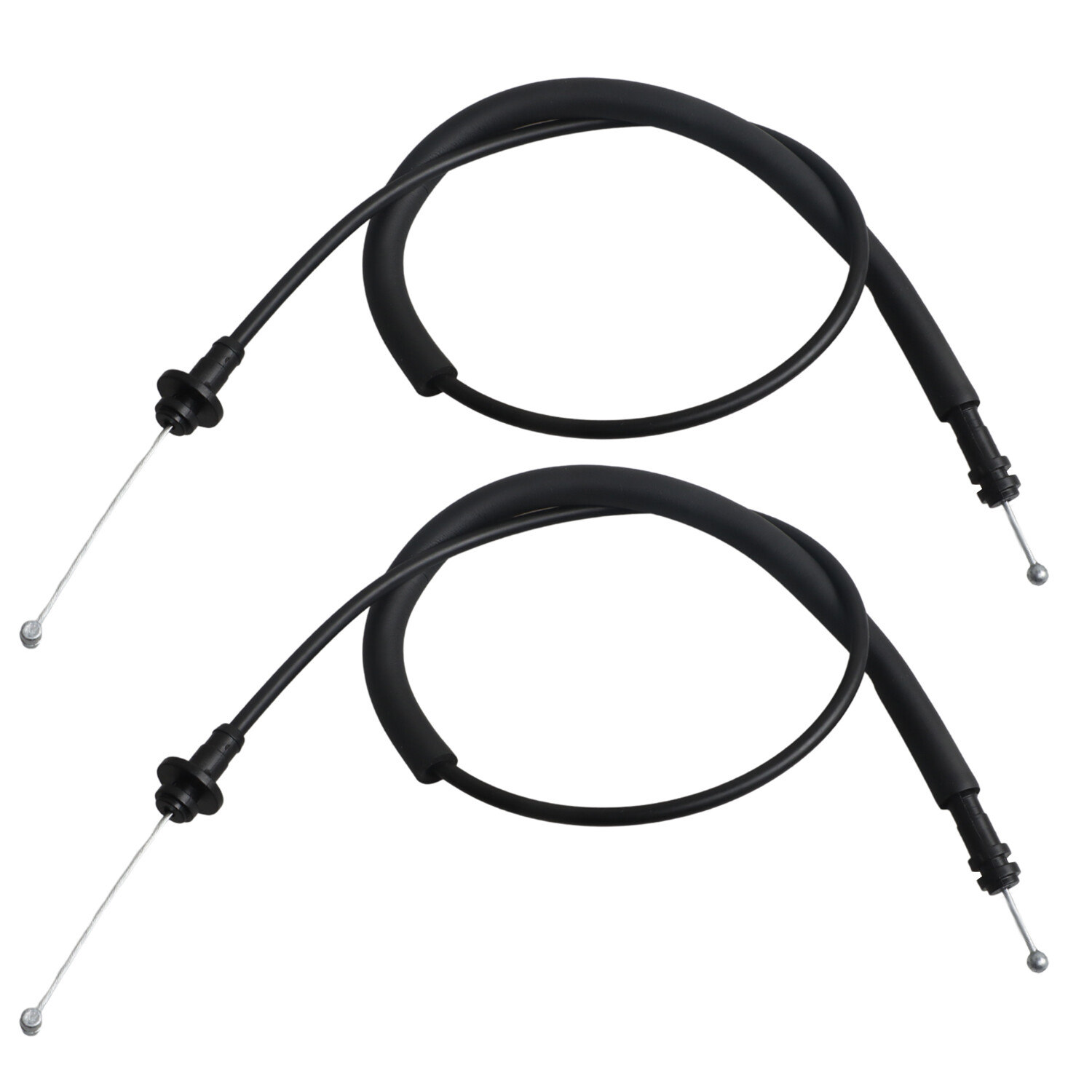 Door Latch Cables Set of 2 Rear LH & RH for 98-02 Dodge Ram 1500 2500 3500