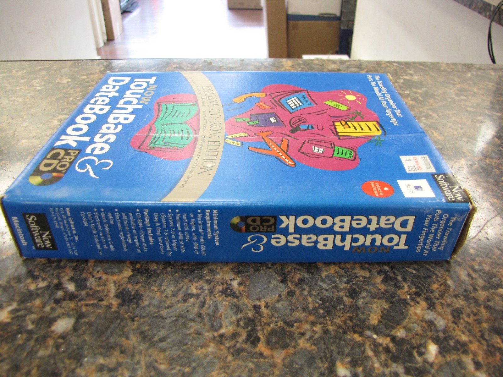 Now Software Touchbase & Datebook 2 CD-ROM's Version 3.5/4.2 for Macintosh