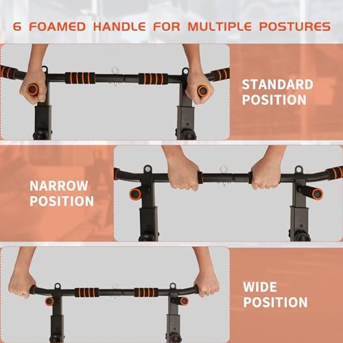 Pull Up Bar Wall Mounted: Wall Adjustable Joist Mount Pull Up Bar & Chin Up