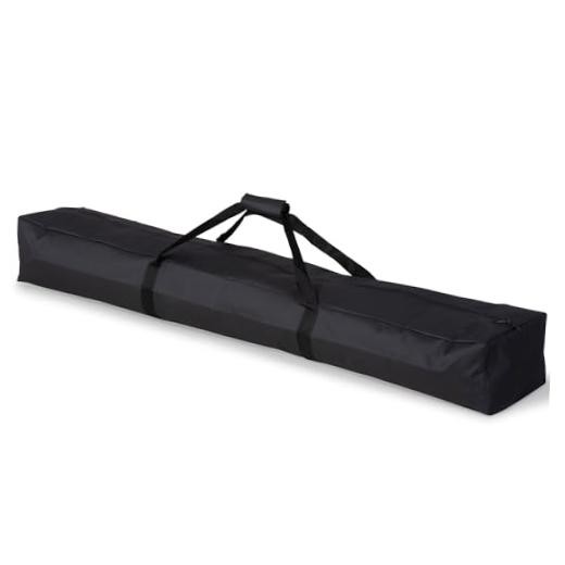 Black Extra Large Hammock Storage Bag - 58''L x 9''W - Portable Steel Hammock