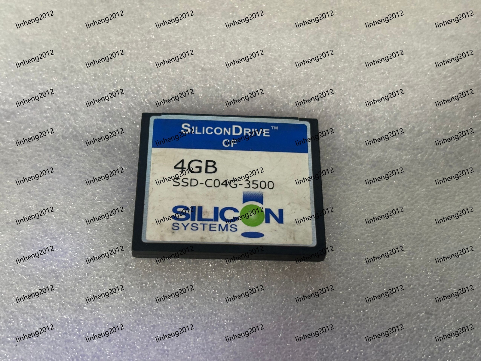 SiliconDrive 4GB CF Industrial Temp  SSD-C04G-3500