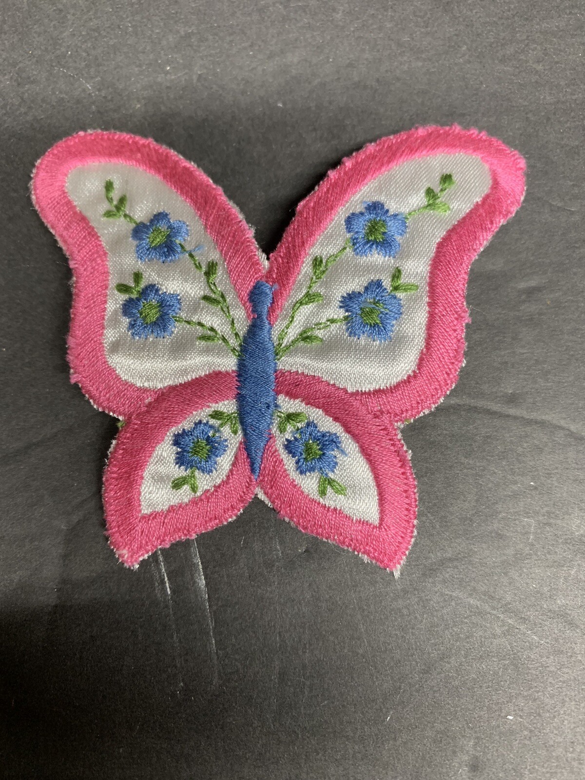 Vintage Pink Butterfly Patch