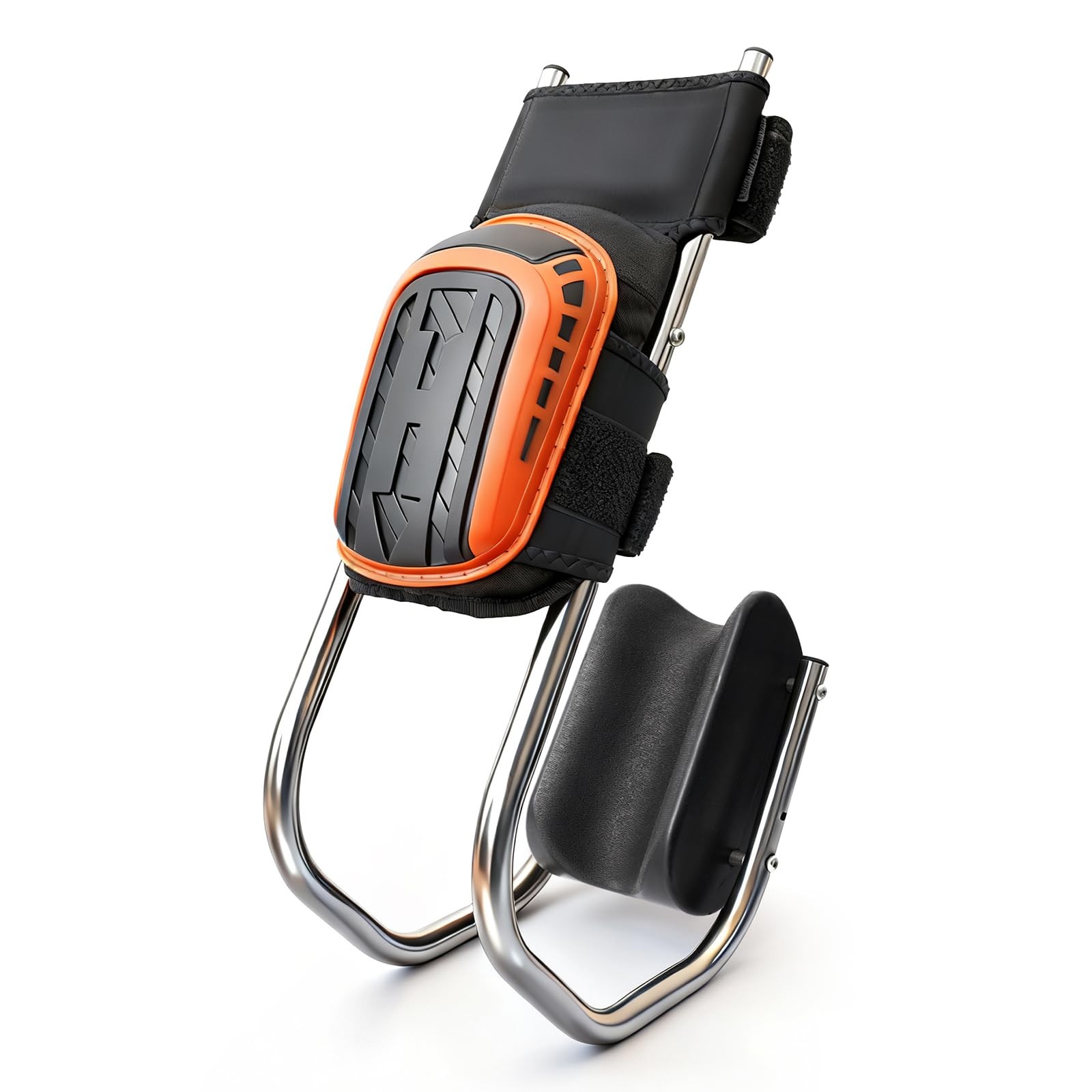 Knee Pads for Work With Seat,Upgraded Adjustable&Detachable Ergonomic Knee Se...