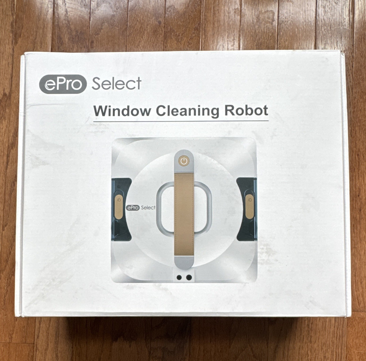 ePro Select Window Cleaning Robot, Corded Electric Portable, White/Tan/Black