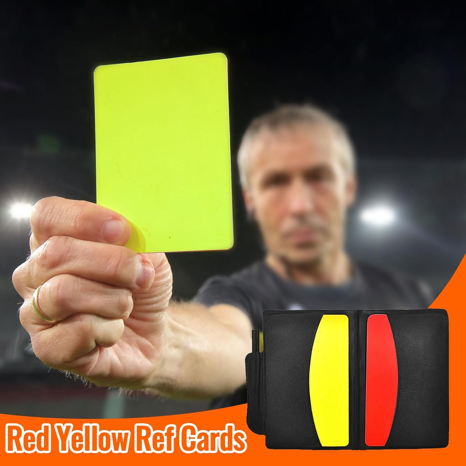 Soccer Referee Flags soccer referee kit, soccer referee cards,referee flags, Whi
