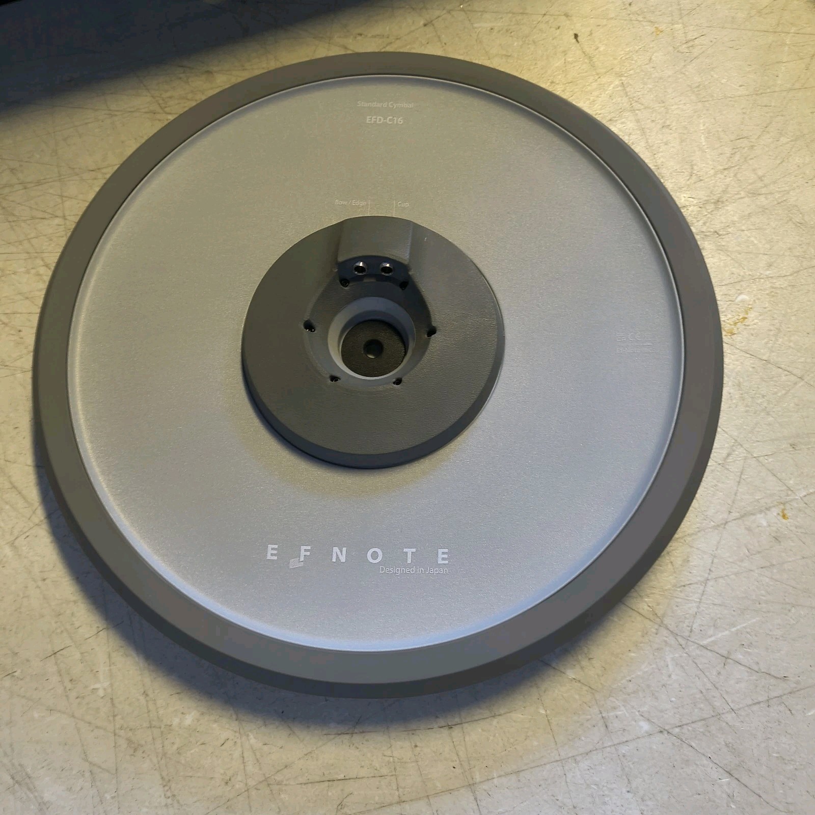 efnote EFD C16 16" electric drum cymbal USED