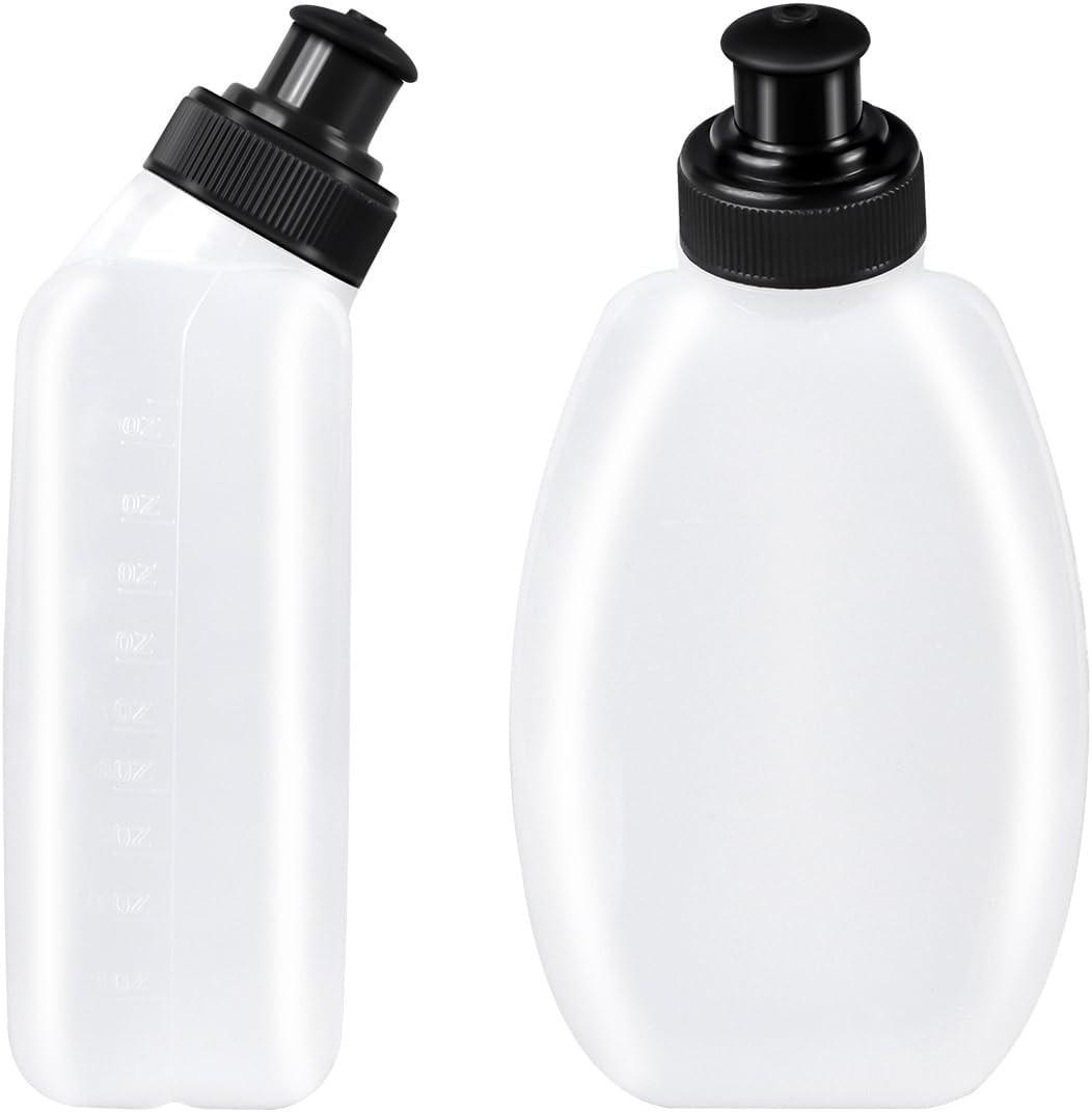 HECHZSO 2X10Oz Bpa-Free Water Bottles for the Running Hydration Belt, Fuel Belts