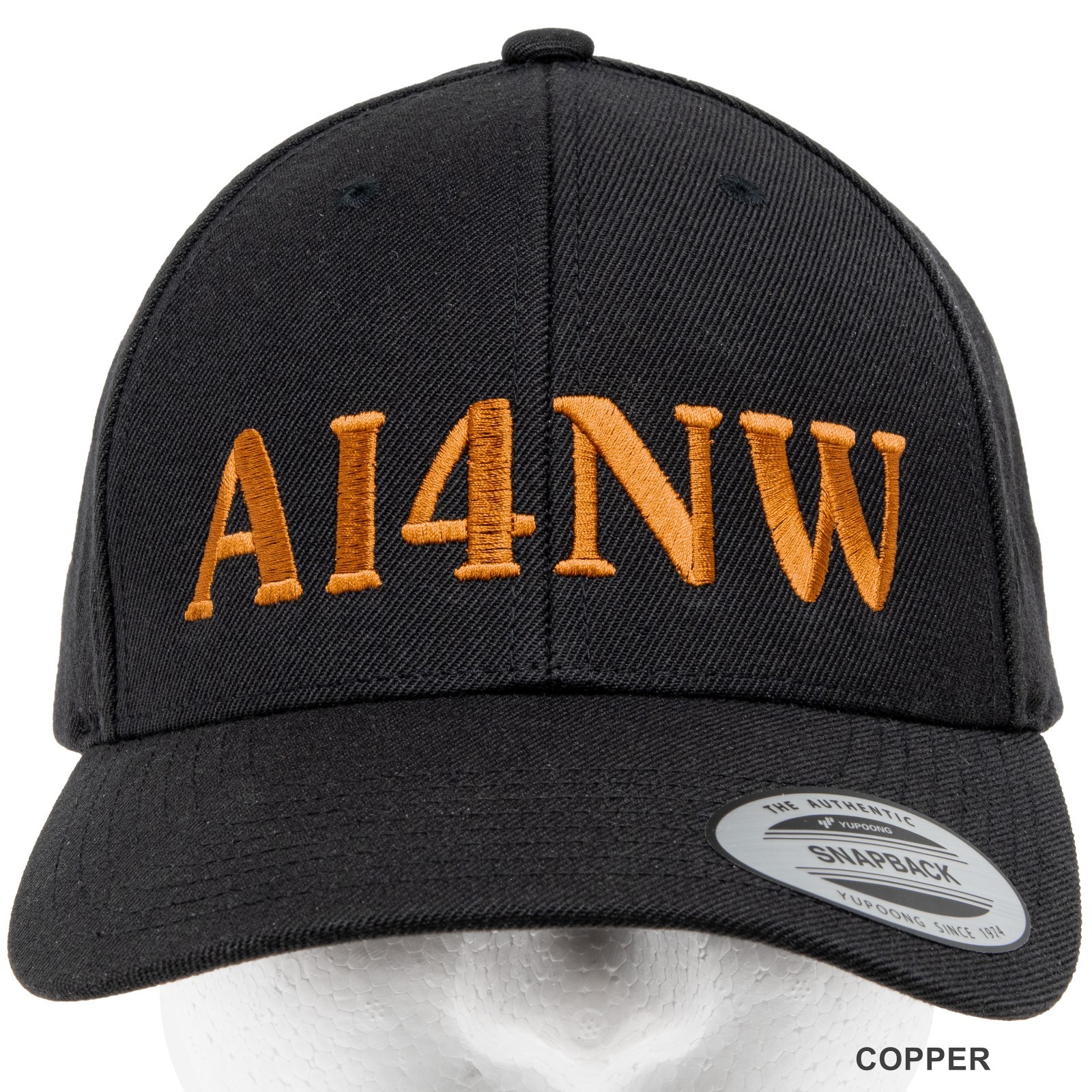 Gift for Ham Radio operator. Callsign hat. High quality snapback cap, large fit.