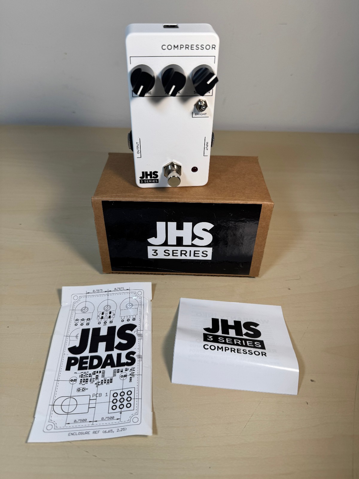 JHS 3 Series Compressor Pedal - Very Nice!