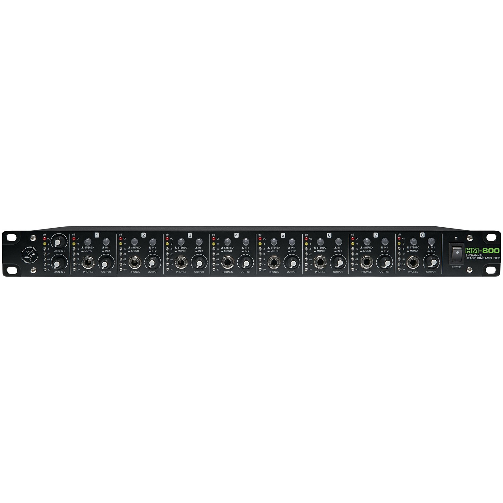 Mackie Mixer Accessory (HM-800) 8-ch x 16 headphones